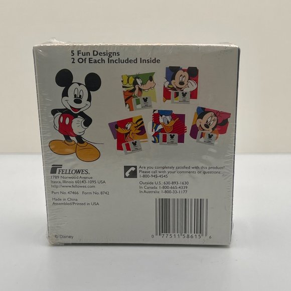 NEW Mickey Unlimited - 10 - 3.5” Diskettes - Incudes 5 Designs - Double Sided - Picture 5 of 7